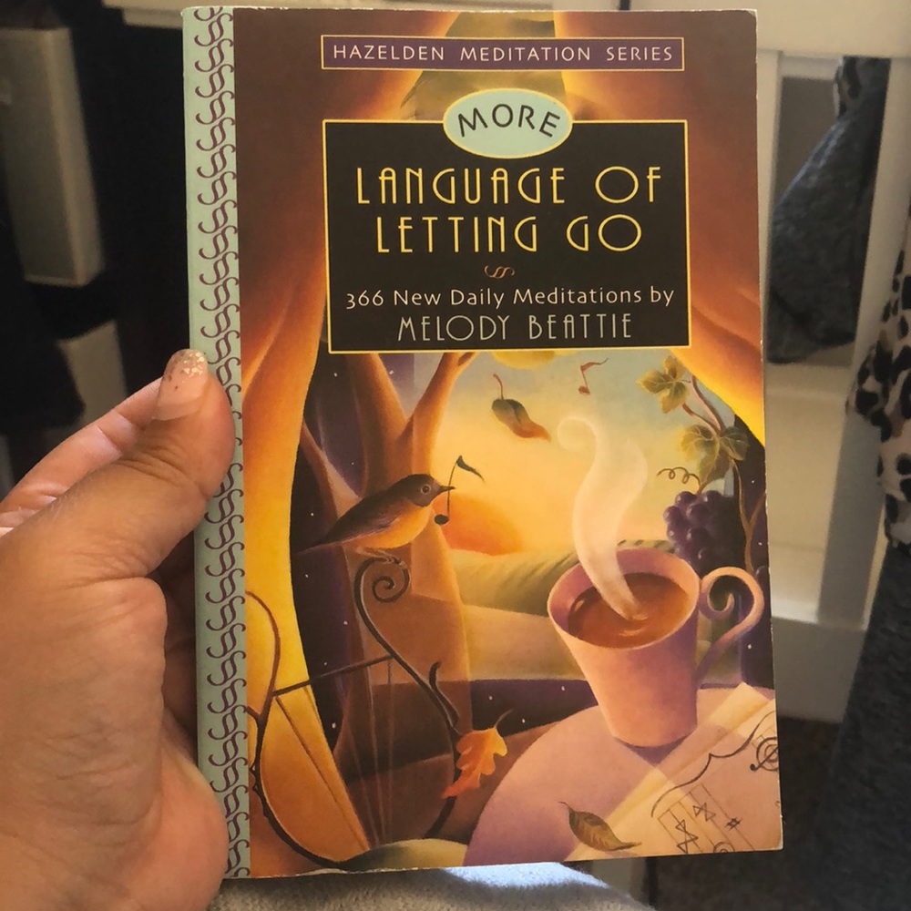 Language of letting go meditation book